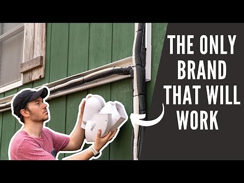 Line Set Cover Installation For Multi Zone Mini Split Systems