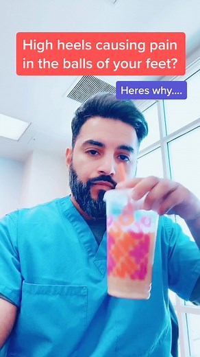 Ball of Foot Pain from High Heels