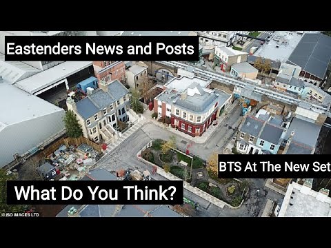 Eastenders Crew Take a Tour Around The New Set