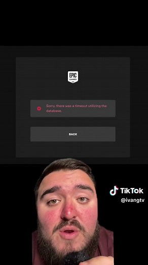 Fortnite has crashed epic games servers #fortnite #epicgames #videogames #foryou