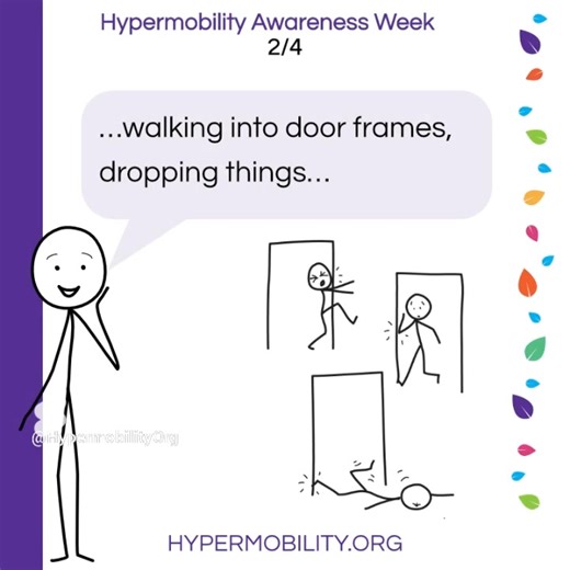 Why yes, there is a reason you're walking into things, and it isn't just that you're not paying attention... | The Hypermobility Syndromes Association