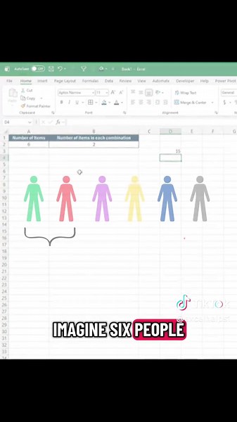 Day 61 of every function in excel #excel #data #combination