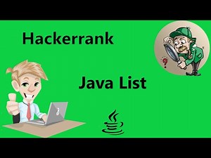 java list hackerrank solution | realNameHidden