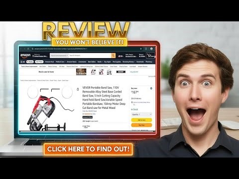 VEVOR Portable Band Saw Review 2025 - Best Powerful Cutting Tool for Woodworking