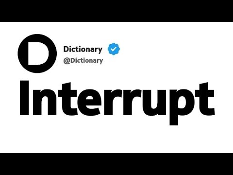 Interrupt Synonyms | Similar Words 