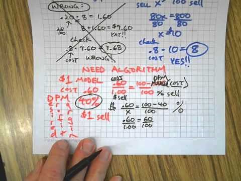Use Proportions to Calculate Selling Price