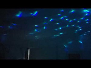 Disco Ball light show in my room 11/24/25