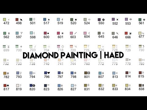 Diamond Painting - Creating Storage Sticker Labels | HAED Design