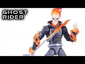 Marvel Legends GHOST RIDER Retro Carded Action Figure Review