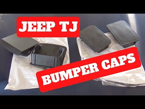 Replace Jeep TJ Bumper Caps in 2 Minutes