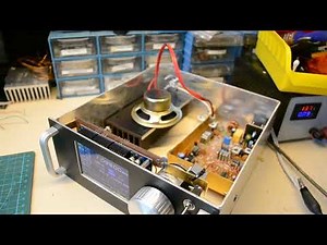 Homemade 40 Meter Transceiver (Arduino Mega 2560 + 3.5" TFT LCD + Si5351)