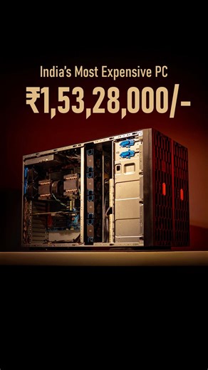 India’s Most Expensive & Powerful PC 😱 #shorts