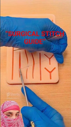 Types of Sutures in Nursing & Surgery ✂️#lifeisbutadream #nurse #viral #doctor
