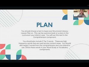 TAP 402: Structured Literacy Lesson Plan Word Study