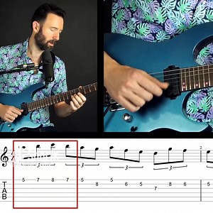 Do you struggle with playing fast? Let us know in the comments! #guitarriffs #guitarlessons #easyguitarlesson #beginnerguitarlesson #guitarteacher #guitarinstructor #beginnerguitar | GuitarTricks.com