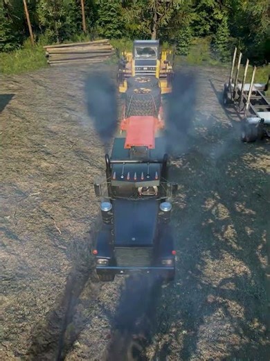 Gerlinger G900A "Stallion" | Transporting the Broken Caterbiler |Snowrunner