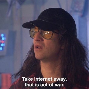 An all-out war erupts in the basement when Shank pulls the internet and Tron drops by fresh out of rehab and ready to collaborate with Night Seeker. FUBAR: AGE OF COMPUTER Friday at 10P ET/PT. | VICELAND