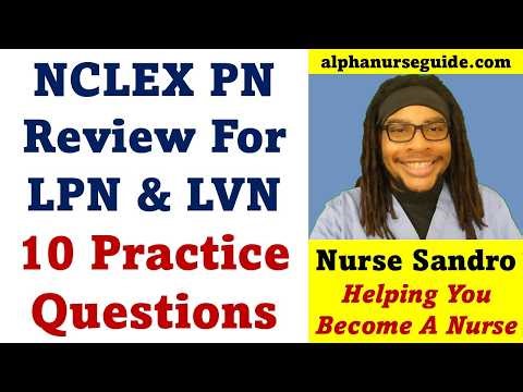 10 NCLEX PN Questions and Answers with Rationales | NCLEX PN Review