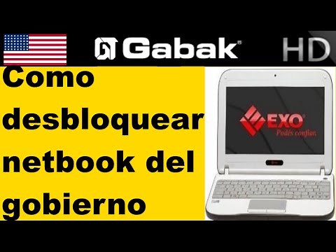 Como desbloquear netbook sarmiento del gobierno (exo)