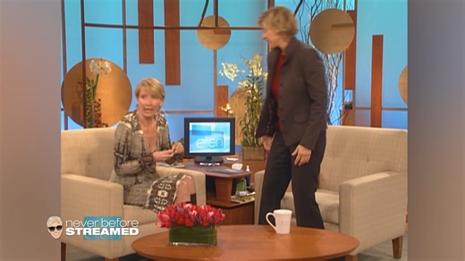 Emma Thompson attempting a southern accent was absolutely hilarious. #Season3Rewatch | Ellen DeGeneres