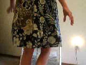 dresses blowing up in the wind before effects