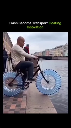 Enter20_verse on Instagram: "Trash becomes transport 🚯➡️🚤—a brilliant example of floating innovation. Discarded plastic and waste materials are repurposed into buoyant structures, creating boats and floating platforms that actually move people and goods. By using the natural buoyancy of trapped air and plastics, innovators turn pollution into function. It’s not just recycling—it’s reimagining waste as infrastructure. These projects reduce trash, raise awareness, and offer low-cost transport so
