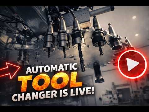 Automatic tool changer is finally live!
