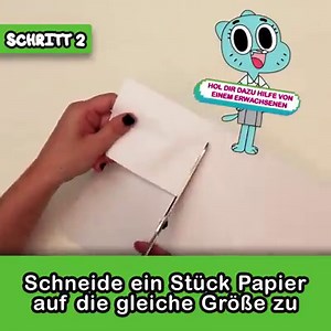 Willst du deine eigene Gumball-Szene erstellen? In diesem Leitfaden erfährst du, wie du deine eigene Gumball-Puppe herstellen kannst! 😻 | Cartoon Network