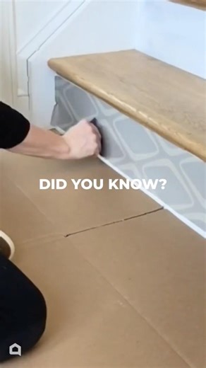 Why you should use contact paper in your entryway! 🤯