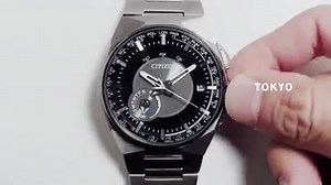 「F１００」の最大の魅力はスピード感！ その直感的な操作感を体感してください！ 【￥180,000＋税】 ●詳細はこちら http://www.betterstartsnow.com/jp/f100/product-informations/ | Citizen Watch