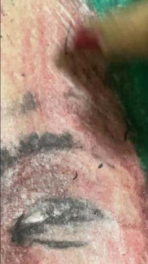 Drawing zhc with pencil crayons #zhc