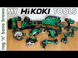 My HiKOKI (previously Hitachi) cordless tools