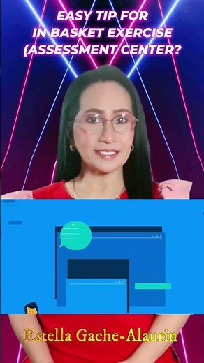 EASY TIP FOR IN BASKET EXERCISE (ASSESSMENT CENTER) #shorts