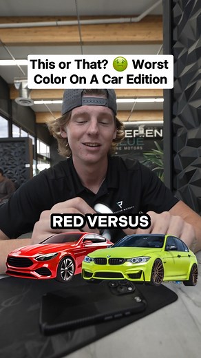 Worst car color ever showdown. You'll want to see which color ended up taking the L. Agree, or did we miss a true eyesore? Sound off in the comments. #carcolors #colorpreferences #matteblack | Parkline Motors