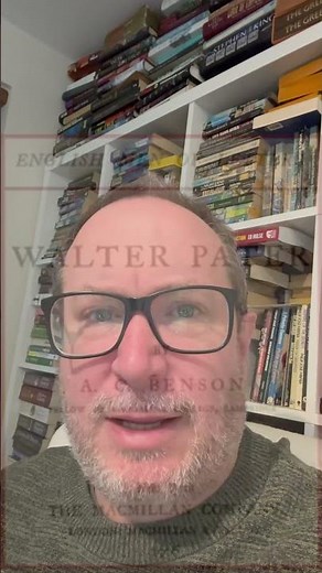 Walter Pater by Arthur Christopher Benson project gutenberg ebook booktube free books public domain