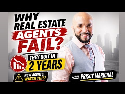 WHY REAL ESTATE AGENTS FAIL? #realestate #realestateadvice #realtorsuccess