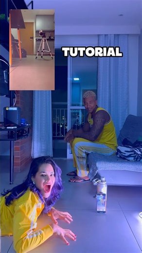 E esse tutorial de terror 👀. Gostaram? 👾 @ApolloSant #entretenimento #viral #tutorial #trend