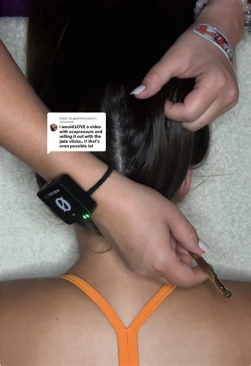 Replying to @getinthevanna thanks for the request! | Acupressure on your neck | Jade sticks | ASMR Medical Roleplay for deep relaxation | Personal attention to pamper you 🫠💤💙🫶#asmr #asmrforsleep #asmrpersonalattention #fyp #asmracupressure