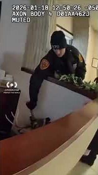 Police Respond to Deer Crashing Through Bank | Citizen