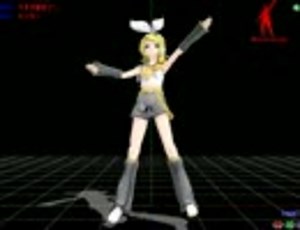 kinect+mmd で踊ってみた