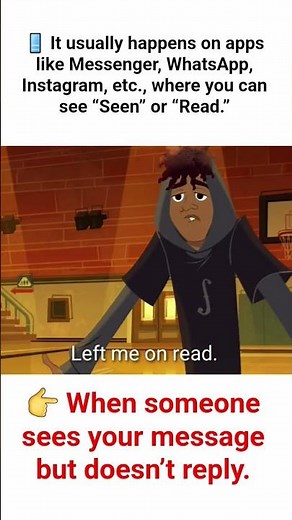 Left Me on Read | Meaning with Examples..#shorts #englishlearning #spokenenglish