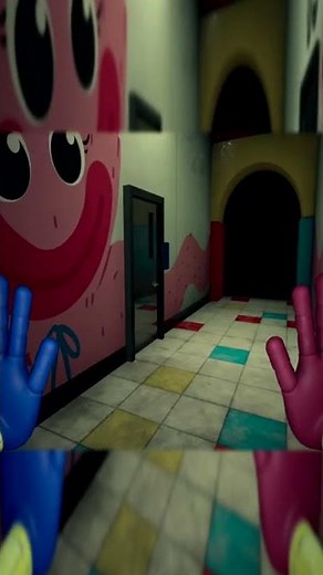Poppy Playtime Chapter 1, Mystery Lobby Door and SCP 087 #Shorts