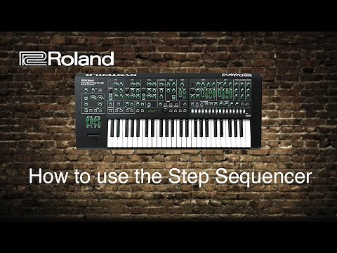 Roland System-8 - How to use the Step Sequencer (Basics)