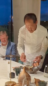 Last night, we had the pleasure of welcoming @christianbau from @victorsfinedining_by_cb for our 10 #playfood event. | L'air du temps