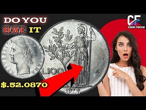 "1976 Italy 100 Lira Coin Value – Is Your Old Coin Worth $500+? 💰 Rare Italian Coins!"2 April 2025