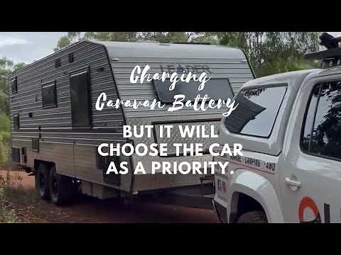 Charging Caravan Batteries from Tow Vehicle