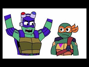 Graveyard Shift scene - Spongebob x RotTMNT