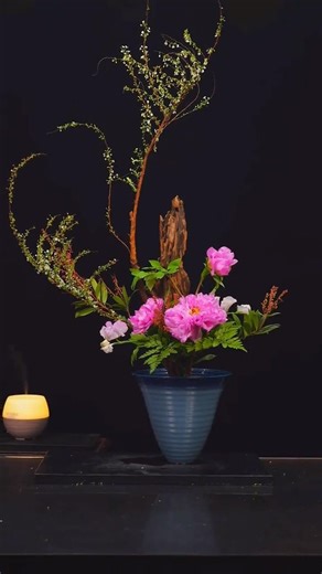 Peony flower arrangement #asmr