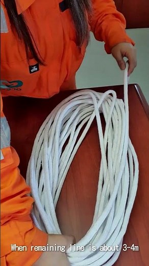 HOW TO COIL LIFELINE OF LIFERING FOR STOWAGE | ShowandTell Shawntel