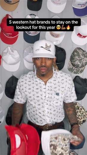 17K views · 237 reactions | 5 hat brands to keep on radar this year 梨#westernfashion #truckerhats #menswesternfashion #chrisyoung #reels #explorepage #trends #hats #fashion #wrangler | Rodney Smith II | Facebook